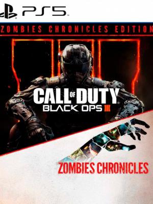 Call of Duty Black Ops III mas DLC Zombies Chronicles PS5 