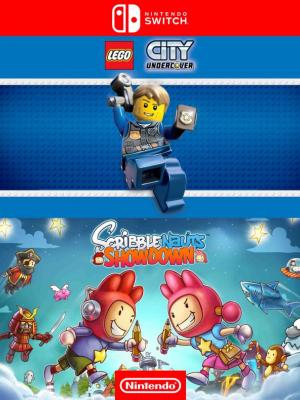 LEGO CITY Undercover más Scribblenauts Showdown - NINTENDO SWITCH