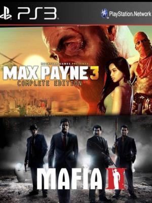 2 JUEGOS EN 1 MAX PAYNE 3 COMPLETE MAS MAFIA II PS3