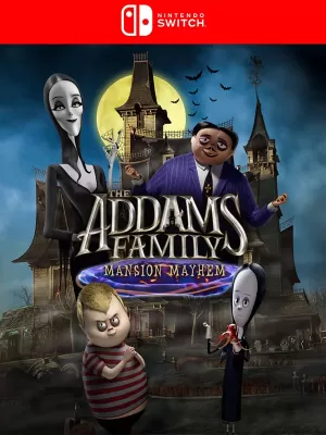 The Addams Family: Mansion Mayhem  -Nintendo Switch